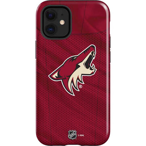 NHL Arizona Coyotes Home Jersey iPhone 12 Mini Impact Case