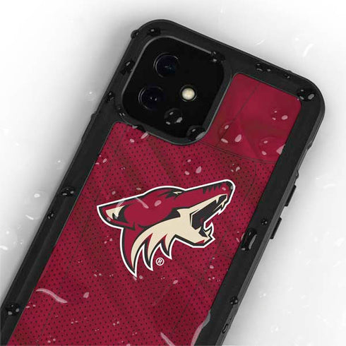 NHL Arizona Coyotes Home Jersey iPhone 12 Mini Waterproof Case
