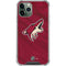 NHL Arizona Coyotes Home Jersey iPhone 12 Pro Clear Case