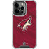 NHL Arizona Coyotes Home Jersey iPhone 13 Pro Clear Case