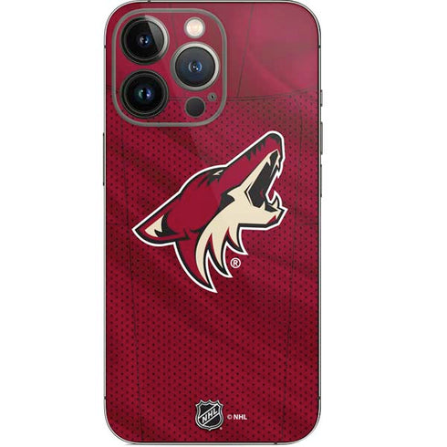 NHL Arizona Coyotes Home Jersey iPhone 13 Pro Skin