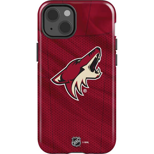 NHL Arizona Coyotes Home Jersey iPhone 15 Impact Case