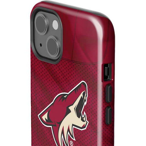NHL Arizona Coyotes Home Jersey iPhone 15 Impact Case