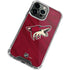 NHL Arizona Coyotes Home Jersey iPhone 14 Pro Clear Case