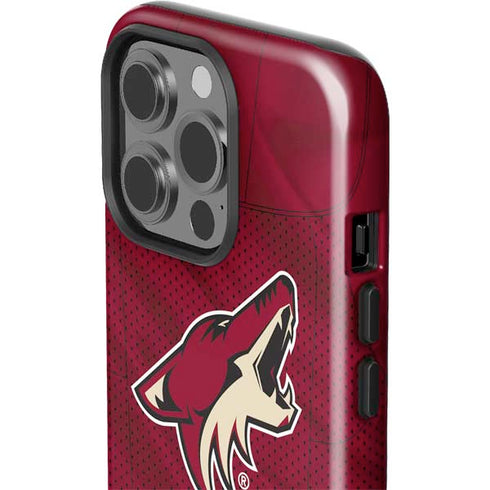 NHL Arizona Coyotes Home Jersey iPhone 15 Pro Impact Case