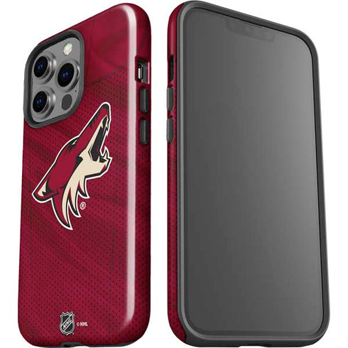 NHL Arizona Coyotes Home Jersey iPhone 15 Pro Impact Case