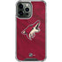 NHL Arizona Coyotes Home Jersey iPhone 14 Pro Max Clear Case