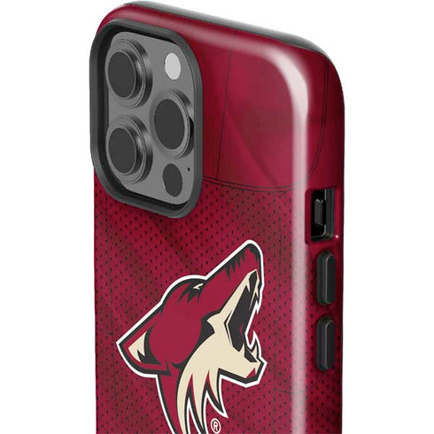 NHL Arizona Coyotes Home Jersey iPhone 15 Pro Max Impact Case
