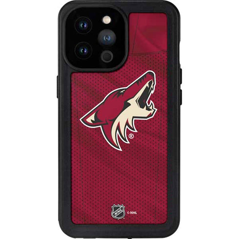 NHL Arizona Coyotes Home Jersey iPhone 14 Pro Max Waterproof Case