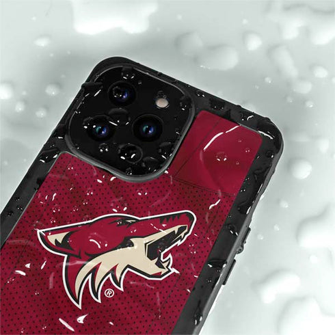 NHL Arizona Coyotes Home Jersey iPhone 14 Pro Max Waterproof Case