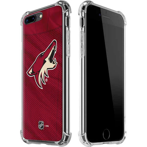 NHL Arizona Coyotes Home Jersey iPhone 7/8 Plus Clear Case