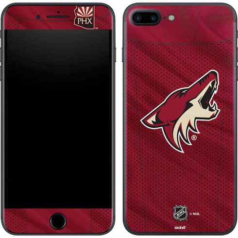 NHL Arizona Coyotes Home Jersey iPhone 8 Plus Skin