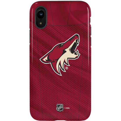 NHL Arizona Coyotes Home Jersey iPhone XR Pro Case