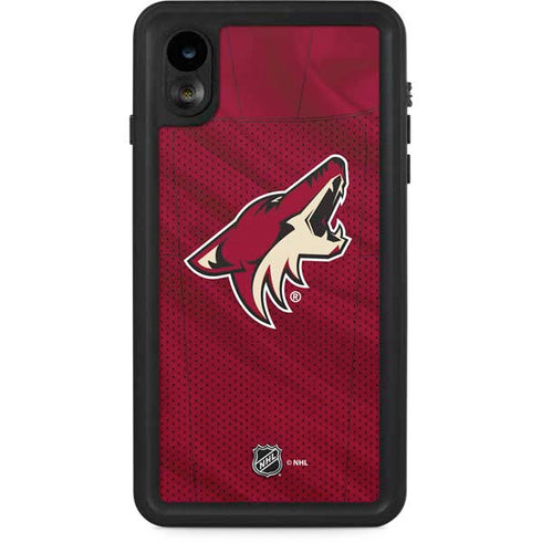 NHL Arizona Coyotes Home Jersey iPhone XR Waterproof Case