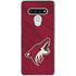 NHL Arizona Coyotes Home Jersey LG Stylo 6 Clear Case