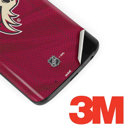 NHL Arizona Coyotes Home Jersey Moto G6 Skin