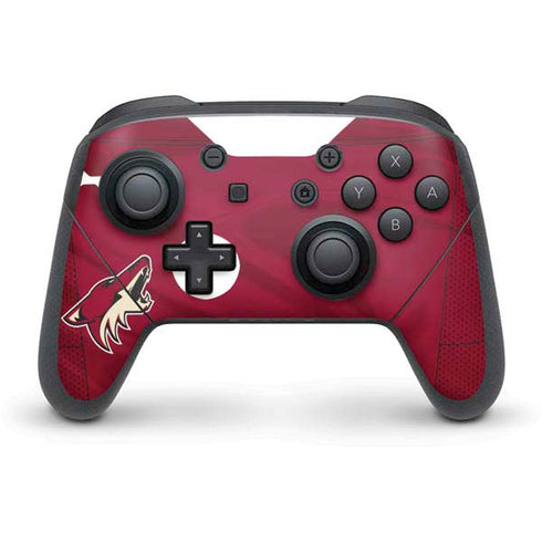NHL Arizona Coyotes Home Jersey Nintendo Switch Pro Controller Skin