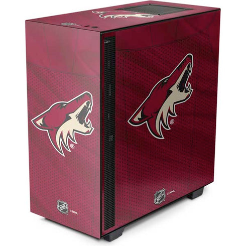 NHL Arizona Coyotes Home Jersey NZXT H510 Compact ATX Mid-Tower Case Skin