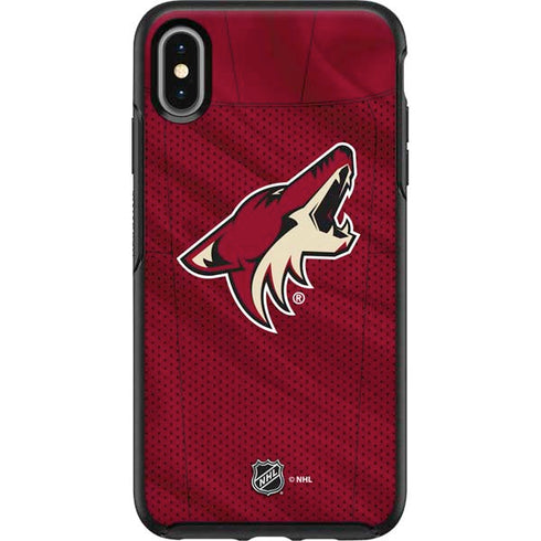 NHL Arizona Coyotes Home Jersey Otterbox Symmetry iPhone Skin
