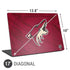 NHL Arizona Coyotes Home Jersey Universal Laptop 17in (13.8 x 10in) Skin