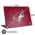 NHL Arizona Coyotes Home Jersey Universal Laptop 18in (14.6 x 10.6in) Skin