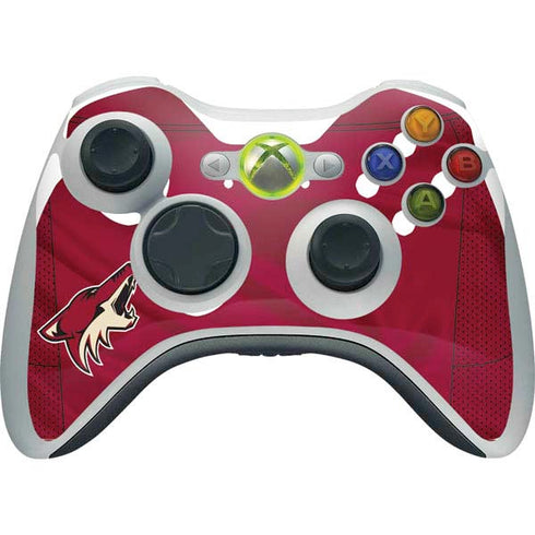 NHL Arizona Coyotes Home Jersey Xbox 360 Wireless Controller Skin