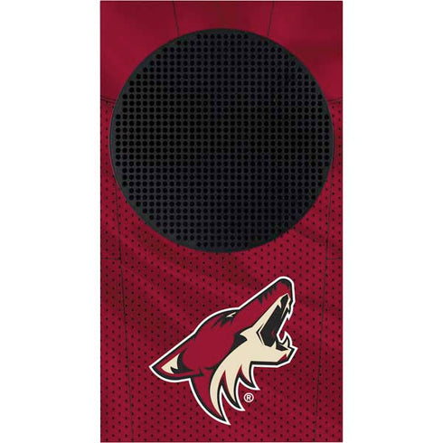 NHL Arizona Coyotes Home Jersey Xbox Series S Console Skin