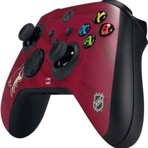 NHL Arizona Coyotes Home Jersey Xbox Series X Controller Skin