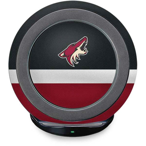 NHL Arizona Coyotes Jersey Fast Charge Wireless Charging Stand Skin