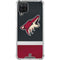 NHL Arizona Coyotes Jersey Galaxy A12 Clear Case