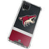 NHL Arizona Coyotes Jersey Galaxy A12 Clear Case