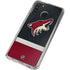 NHL Arizona Coyotes Jersey Galaxy A21 Clear Case