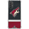 NHL Arizona Coyotes Jersey Galaxy A32 5G Clear Case
