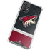 NHL Arizona Coyotes Jersey Galaxy A32 5G Clear Case