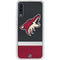 NHL Arizona Coyotes Jersey Galaxy A50 Clear Case