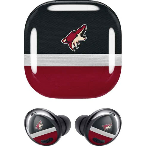 NHL Arizona Coyotes Jersey Galaxy Buds Pro Skin