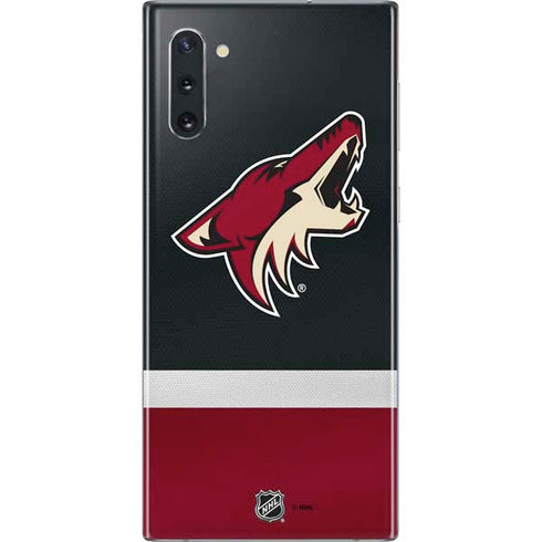 NHL Arizona Coyotes Jersey Galaxy Note 10 Skin