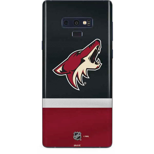 NHL Arizona Coyotes Jersey Galaxy Note 9 Skin