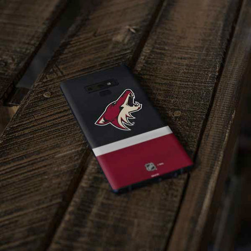 NHL Arizona Coyotes Jersey Galaxy Note 9 Skin