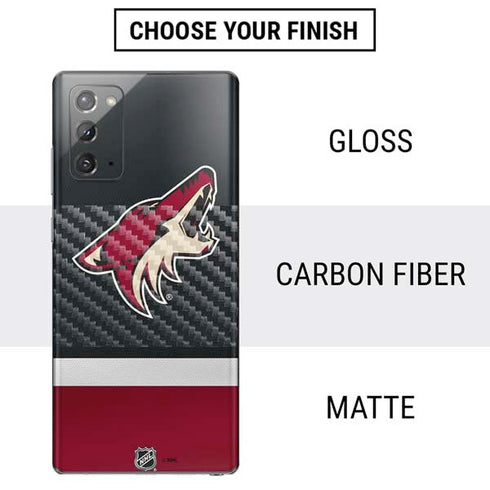 NHL Arizona Coyotes Jersey Galaxy Note20 5G Skin