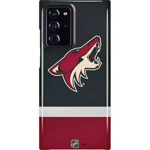 NHL Arizona Coyotes Jersey Galaxy Note20 Ultra 5G Lite Case