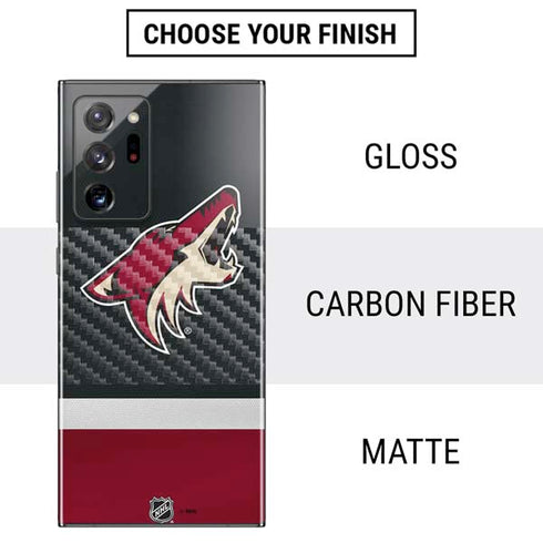 NHL Arizona Coyotes Jersey Galaxy Note20 Ultra 5G Skin