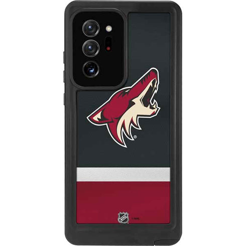 NHL Arizona Coyotes Jersey Galaxy Note20 Ultra 5G Waterproof Case
