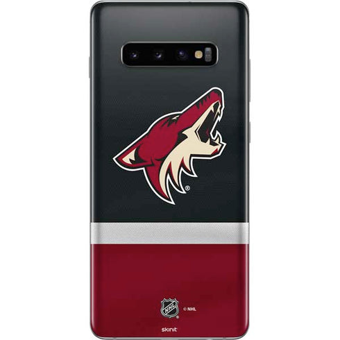 NHL Arizona Coyotes Jersey Galaxy S10 Plus Skin