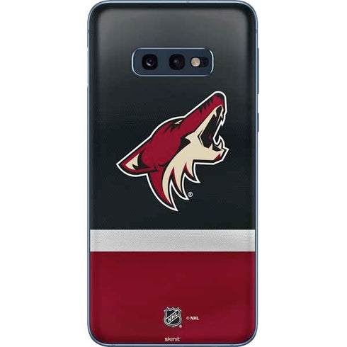 NHL Arizona Coyotes Jersey Galaxy S10e Skin