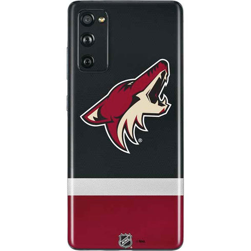 NHL Arizona Coyotes Jersey Galaxy S20 Fan Edition Skin