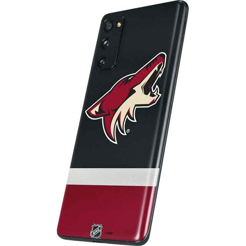 NHL Arizona Coyotes Jersey Galaxy S20 Fan Edition Skin
