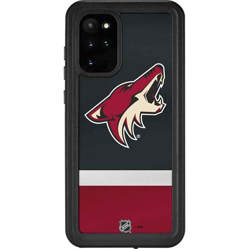 NHL Arizona Coyotes Jersey Galaxy S20 Plus Waterproof Case