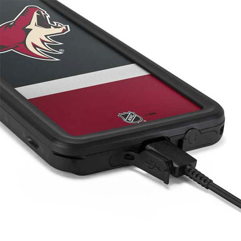 NHL Arizona Coyotes Jersey Galaxy S20 Plus Waterproof Case