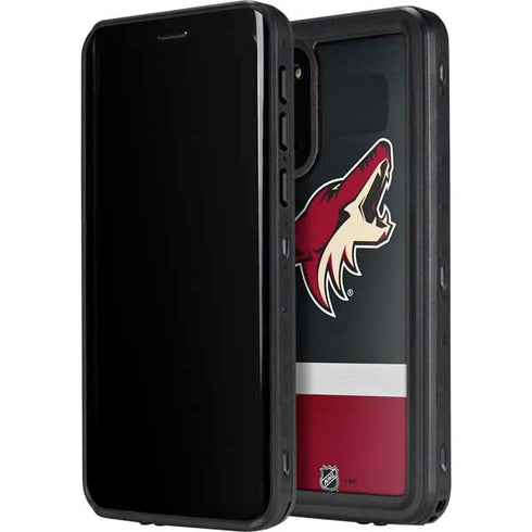 NHL Arizona Coyotes Jersey Galaxy S20 Waterproof Case